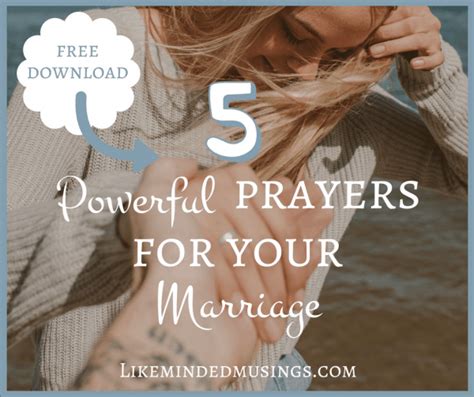 5 Powerful Ways To Pray For Your Marriage Like Minded Musings