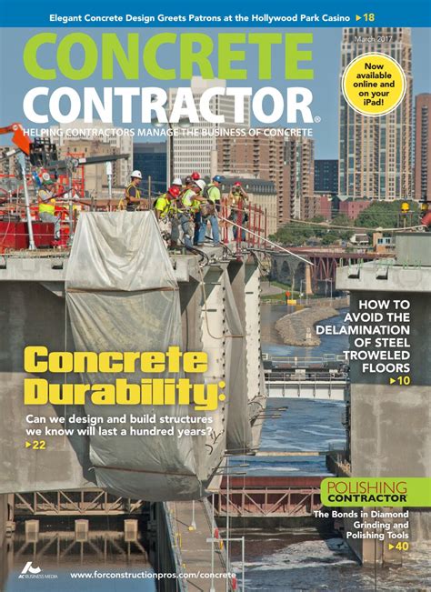 Concrete Contractor March 2017 by ForConstructionPros.com - Issuu