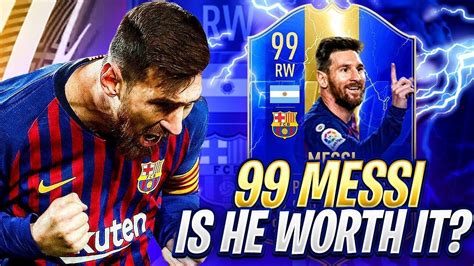 99 Tots Messi Almost Insane Comeback Against A Verified Player Fifa