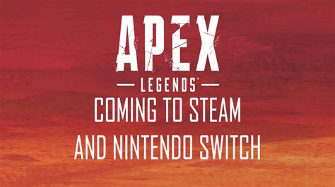 Apex Legends Coming To Steam And Nintendo Switch Apex Legends Item Store