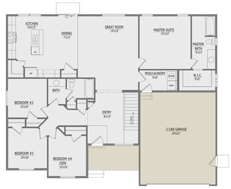 Traditional Plan 1700 Square Feet 4 Bedrooms 2 Bathrooms 8768 00031