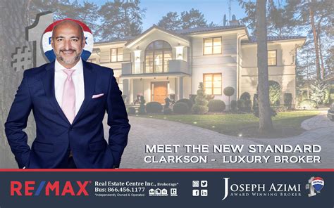 Joseph Azimi Clarkson Mississauga Luxury Real Estate Agent Broker