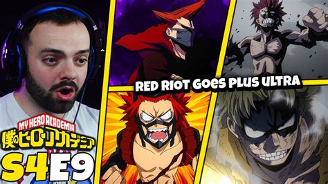 Kirishima Goes Plus Ultra My Hero Academia 4x8 Reaction Ep 72