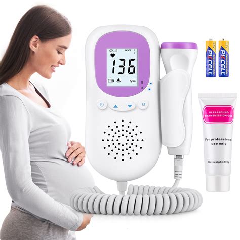 Buy Pocket Baby Heartbeat Monitor Pregnancyportable Doppler Fetal