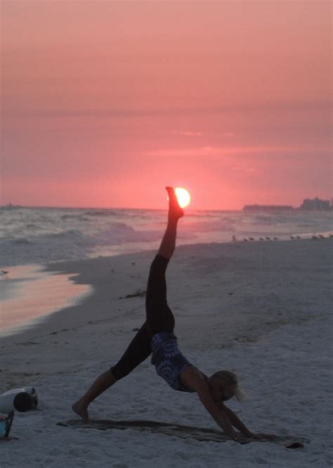 Destin Sunset Beach Yoga