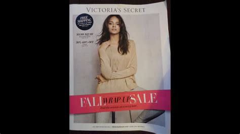 Victorias Secret Catalog 2013 Fall Wrap Up Sale Review Youtube