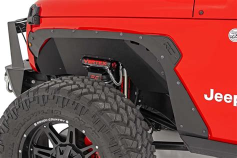 Jeep Front And Rear Fender Delete Kit 18 20 Wrangler Jl Rough Country
