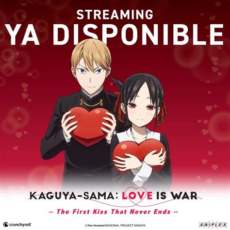 Kaguya Sama Love Is War The First Kiss That Never Ends Disponible En Crunchyroll Ramen Para Dos