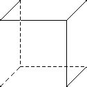 Numérotées qui indiquent les différentes façons de voir ce cube percé. AMI Collège - Balades mathématiques - Dessiner en ...