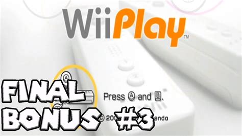 Lets Play Wii Play Bonus Video Final Collecting Medals 3 Youtube