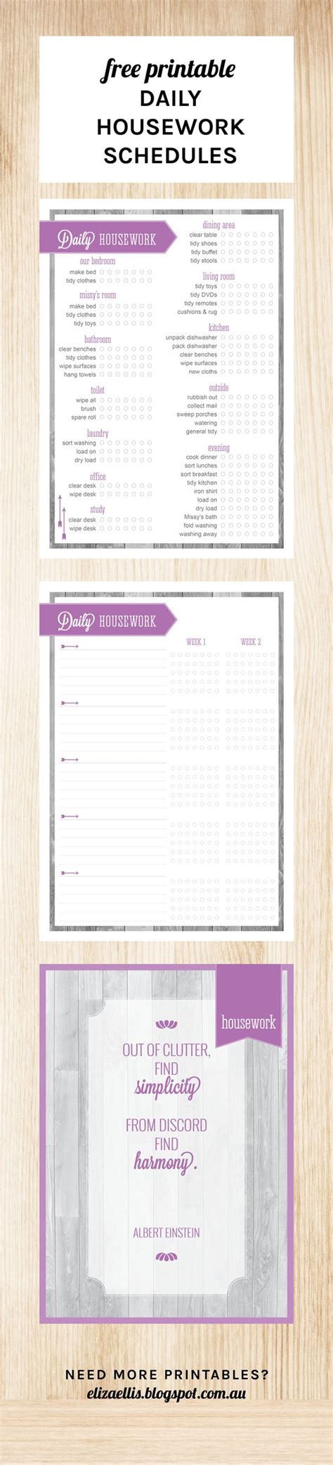 The Perfect Daily Cleaning Schedule 8 Step Guide And Free Printable