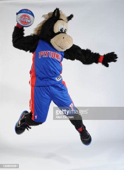 668 x 889 jpeg 132 кб. Hooper, the Detroit Pistons mascot, poses for a photo during the... News Photo - Getty Images