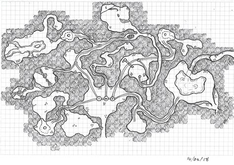 Underground Mine Dnd Map By Buzzmanart On Deviantart