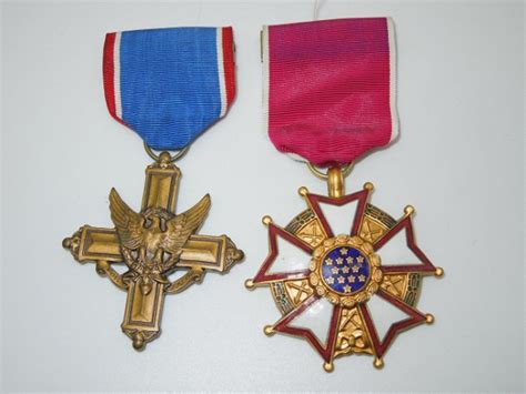 Us Legion Of Merit And Distinguished Service Cross Medals