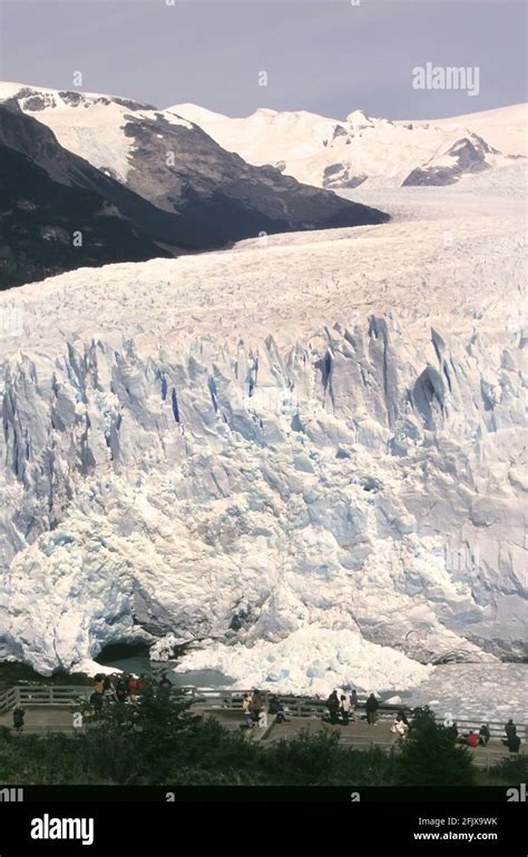 People View Perito Moreno Glacier Santa Cruz Patagonia Argentina
