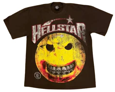 Hellstar Black Evil Smile T Shirt Whats On The Star