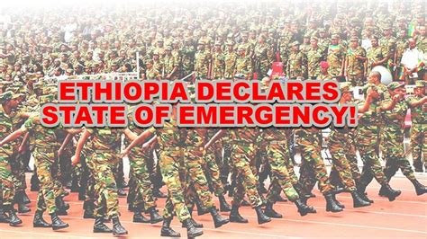Ethiopia Declares State Of Emergency Today For The Second Time