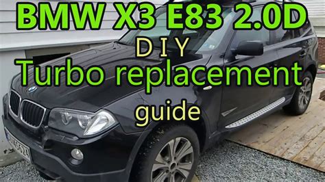 I assume it will be at the pipe from engine to air intake line as picture below. BMW X3 2.0D E83 DIY Turbo replacement - YouTube