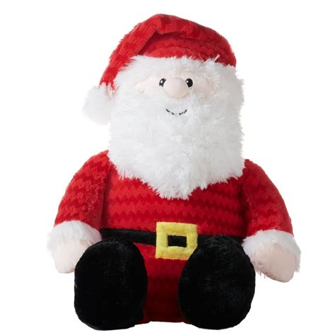 Holiday Time Plush Santa Claus