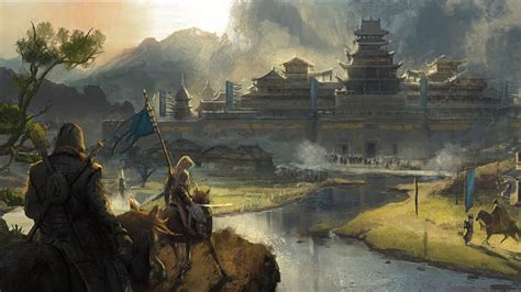 Assassins Creed Japan Concept Art Revealed By Ubisoft Employee Youtube