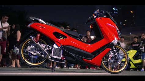 Gambar Modifikasi Nmax Hitam Doff 2018 Terbaru | Modifikasi Motor Beat