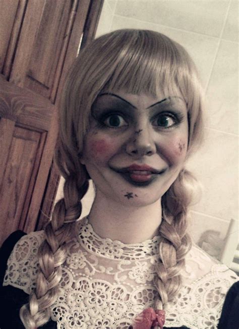 Annabelle From The Conjuringannabelle Disguise Halloweenmakeup