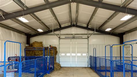 Prefabricated Metal Horse Barns Titan Steel Structures