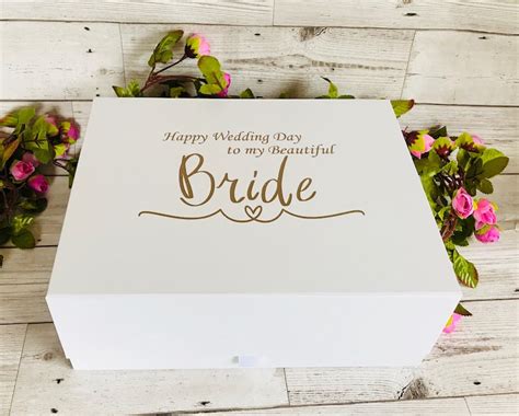 Luxury Extra Large Bride Gift Box Wedding Morning Bride Box | Etsy UK