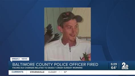 Baltimore County Police Officer Fired