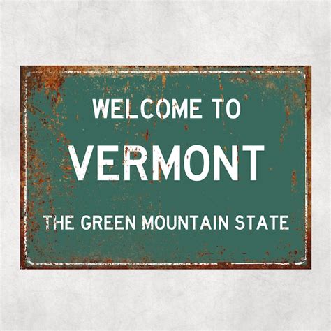 Vermont Souvenir Etsy