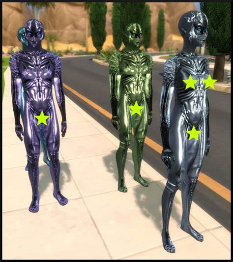 Species Skin Textures For Aliens By Tanja1986 At Mod The Sims Sims 4
