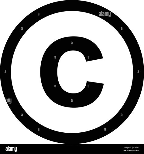 Copyright Mark Editable Vector Stock Vector Image And Art Alamy