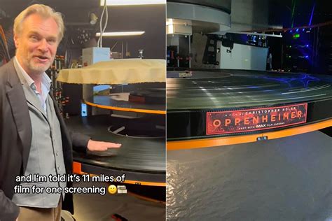 Christopher Nolan Teases Oppenheimers Massive Imax 70mm Film Reel That