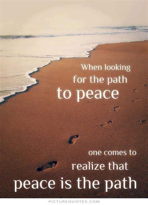 Enjoy reading and share 2 famous quotes about searching for inner peace with everyone. INTERNAL PEACE QUOTES image quotes at relatably.com