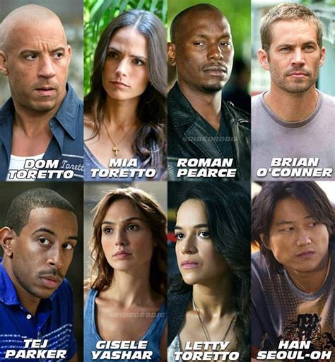 Esta vez, la amenaza obliga a dom a confrontar los pecados de su pasado si quiere salvar a los que más ama. Who's your favorite, you can only PICK ONE! ♥️ #FastFamily ...