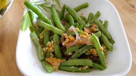 Kacang buncis goreng telurid love to share more upcoming cooking videos! cerita ku.....: Kacang buncis goreng telur