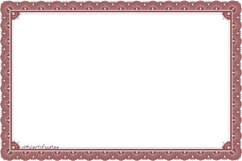 Certificate Border Design Png Vector Psd And Clipart With Images