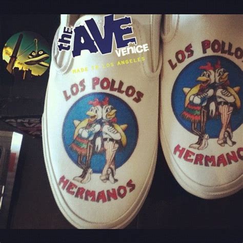 Breaking Bad Los Pollos Hermanos Shoes From Theavevenice Breaking