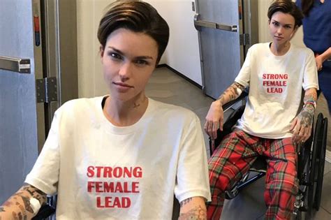 Ruby Rose Shares Wheelchair Picture As She Reveals Shes Undergone Back