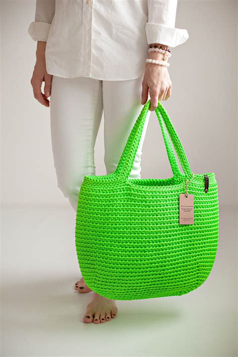 Crochet Tote Bag Xxl Size Extra Large Crochet Bag Extra Etsy