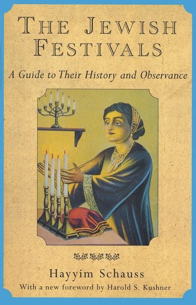 The Jewish Festivals By Hayyim Schauss Penguin Books New Zealand