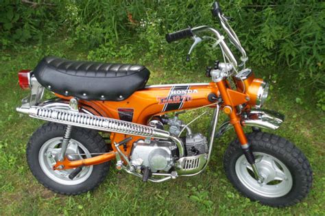 1970 honda trail 70 cc i had one of these all through high school. 1970 Honda CT70 Mini Trail Motorcycle with 116 Original ...