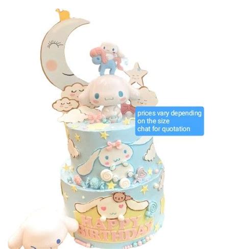 Cinnamoroll Cake Food Drinks Homemade Bakes On Carousell