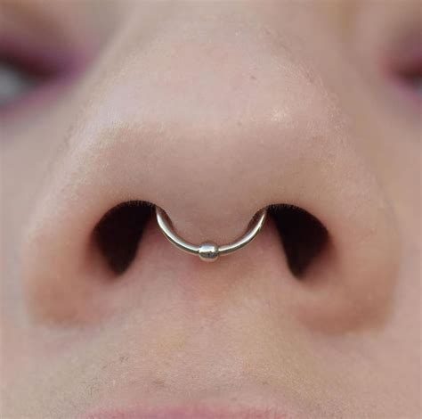 Ryan Dreyfuss Body Piercer On Instagram Fresh Septum Piercing