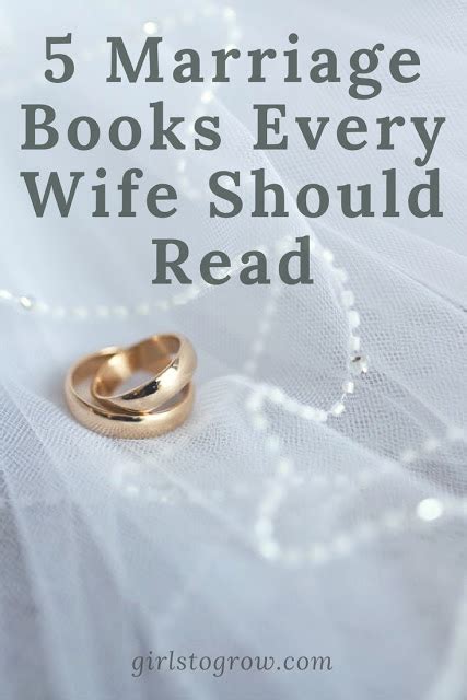 5 Marriage Books Every Wife Should Read Girls To Grow