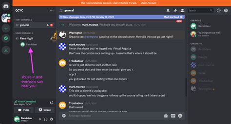 Discord Chat And Voice Kapnnet