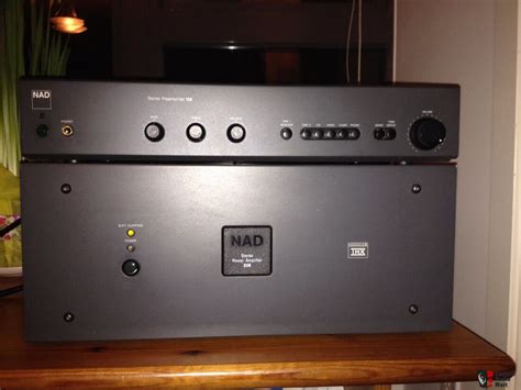 Nad 208 Thx Power Amplifier And 106 Stereo Preamplifier And Original