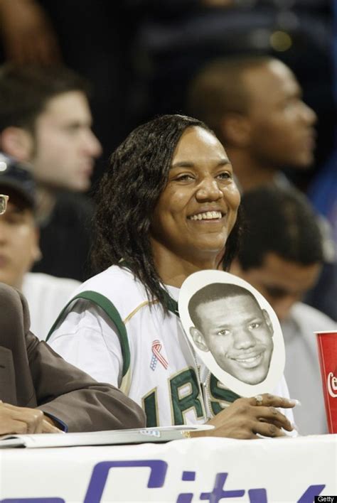 Lebrons james' mother, gloria james, was 16 years old, just a girl, when she had her first and only child, a son. LeBron James Mom Gloria James Arrested at Fontainebleau