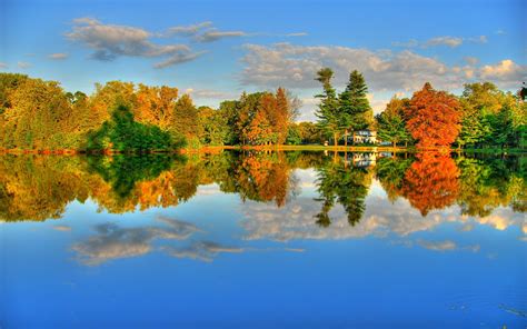 Autumn Lake Wallpapers Wallpaper Cave