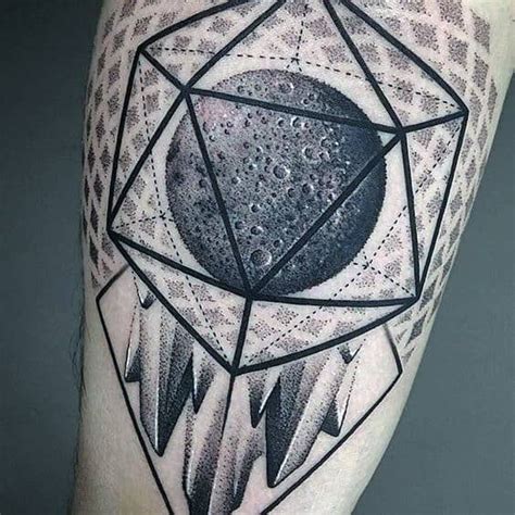 The teardrop is one of the most widely recognised prison tattoos and has various meanings. 30 Icosahedron Tattoo Designs For Men - Geometric Shape Ink Ideas